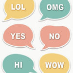 Chat Bubbles  - Sticker Sheet v1